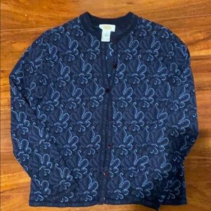 Talbots long sleeved cardigan